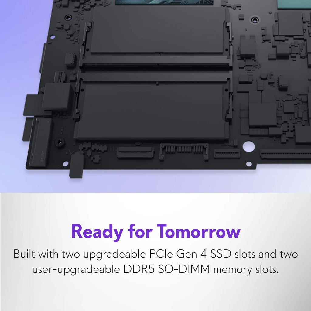 16" Aurora Gaming Laptop Intel Core 7-240H, 16GB RAM, 1TB SSD, NVIDIA Geforce RTX 5050