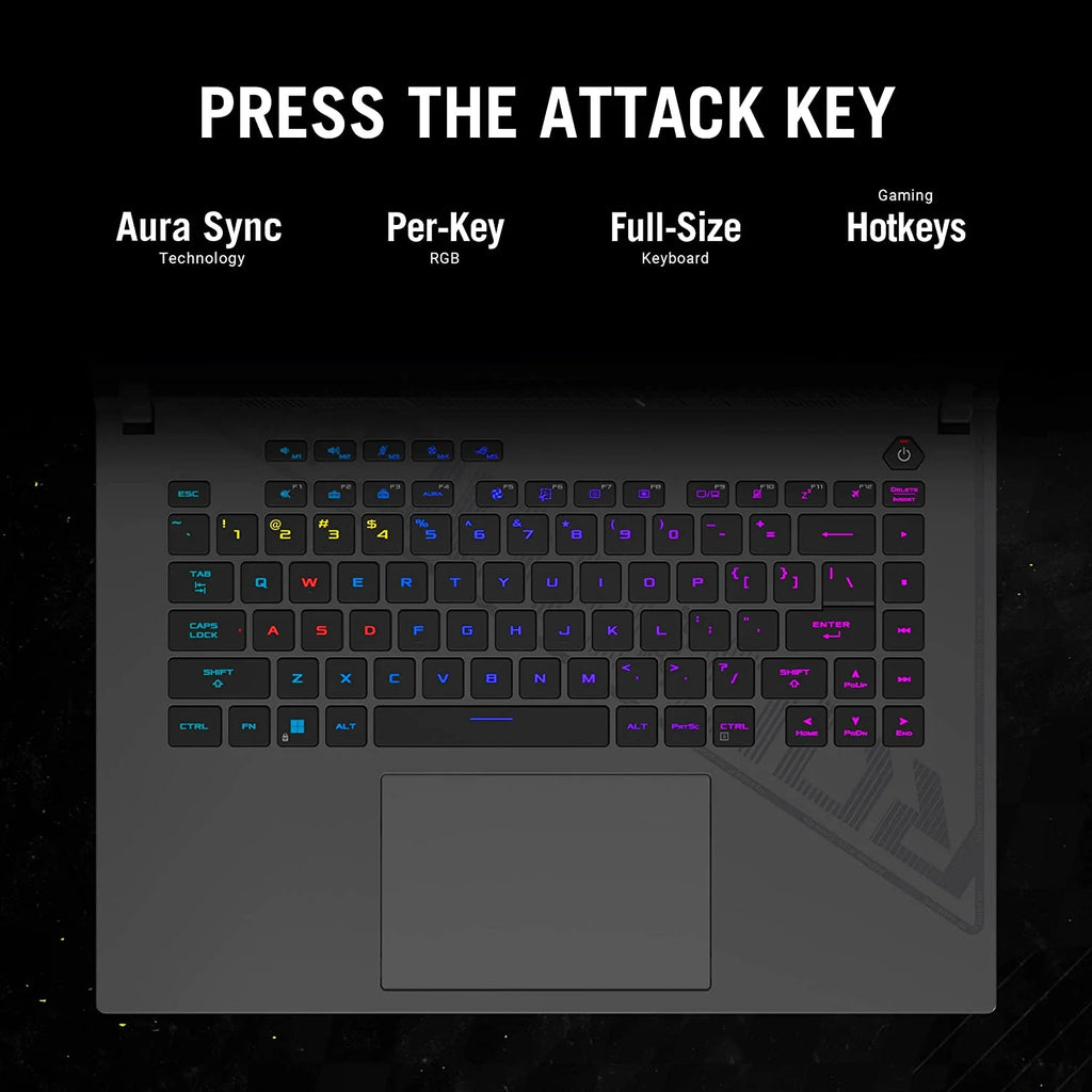 ROG Strix G16 (2023) Gaming Laptop, 16 16:10 FHD 165Hz, Geforce RTX 4070, Intel Core I9-13980Hx, 16GB DDR5, 1TB Pcie SSD, Wi-Fi 6E, Windows 11, G614JI-AS94