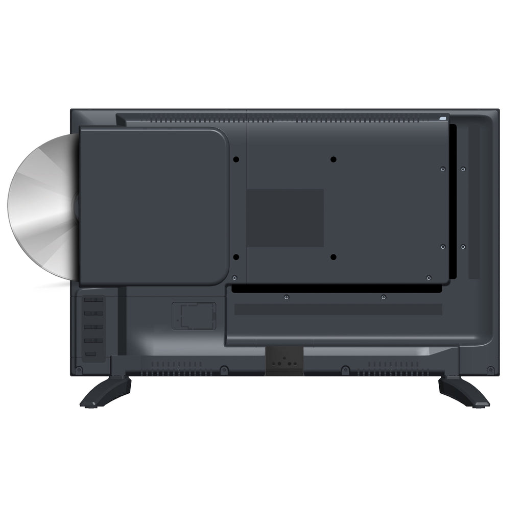 SC-1926SDVD 19 Inch AC/DC LED SMART TV Built-In DVD, Powered by VIDAA LED