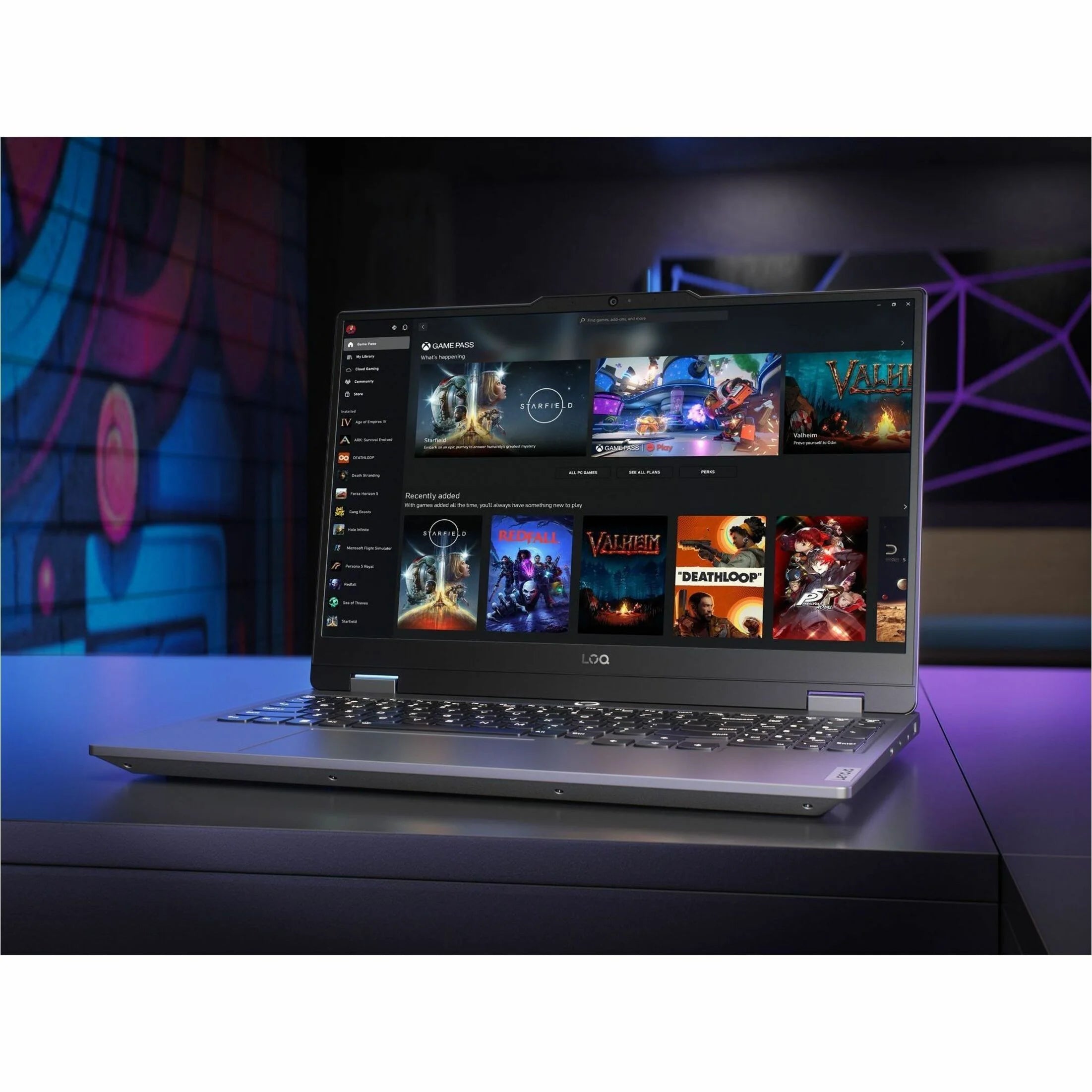 LOQ 15 15.6" 1920 X 1080 FHD 144Hz Gaming Laptop AMD Ryzen 7-8845HS 16GB DDR5 1TB SSD NVIDIA Geforce RTX 4060 8GB Luna Grey