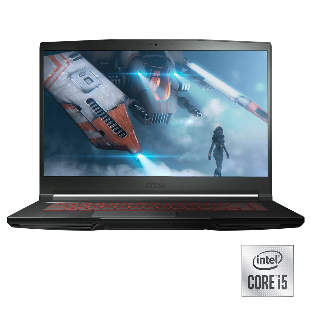 GF63 Thin 15.6" Gaming Laptop, FHD 144Hz, Intel Core I5-11400H, NVIDIA Geforce RTX 3050, 8GB Memory, 512GB Nvme SSD, Windows 11, 11UC-692