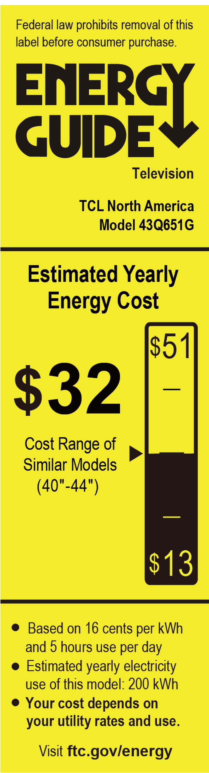 43” Class Q6 (43Q651G) 4K UHD HDR QLED Smart TV with Google TV (NEW 2024)