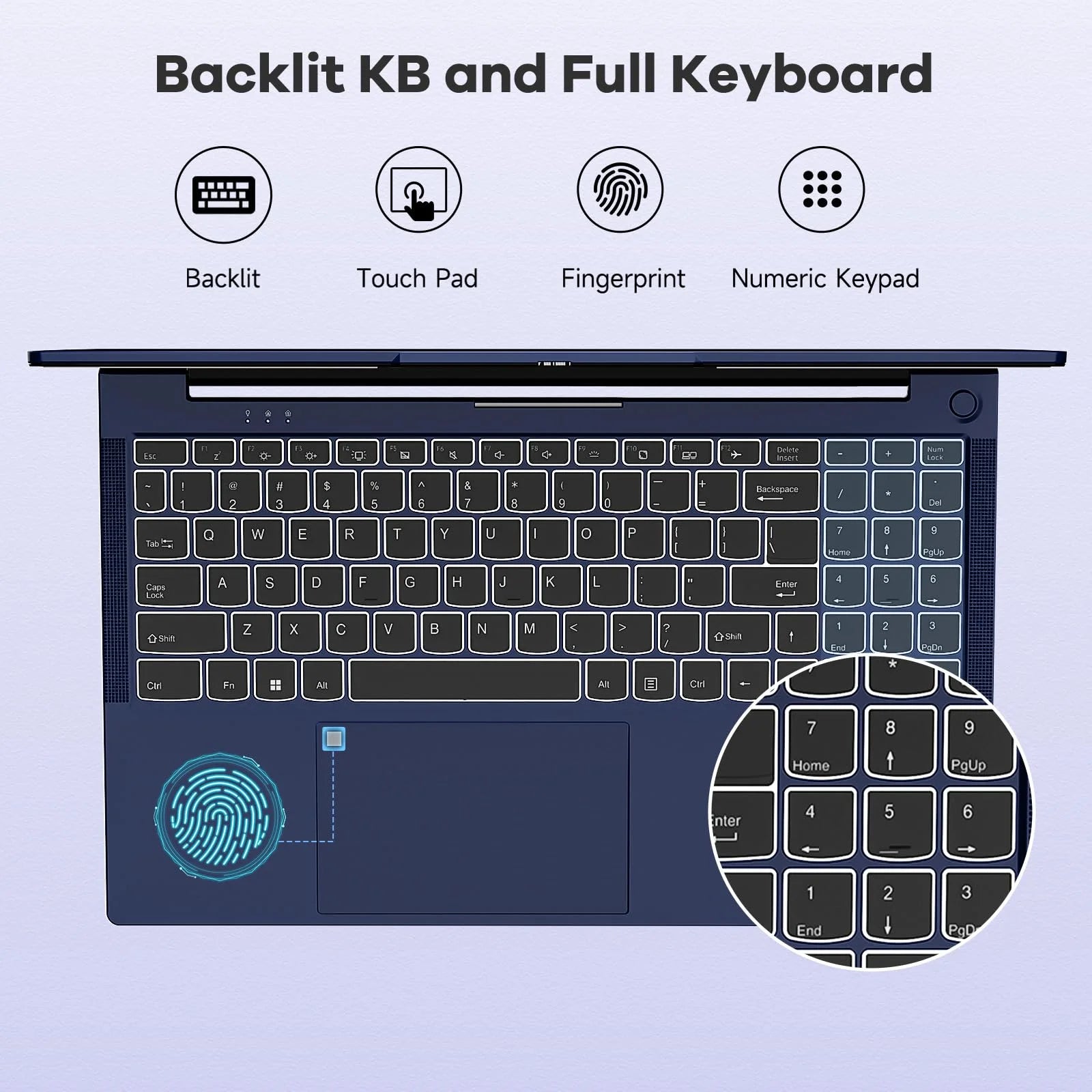 2025 Laptop, 15.6"FHD Display Business Gaming Laptop, 6-Cores AMD Ryzen 5 6600H (Beat I5-12450H, up to 4.5Ghz), 32GB DDR5, 2TB SSD, 100W Type-C, Wifi 5, Fingerprint, Backlit Keyboard, Windows 11