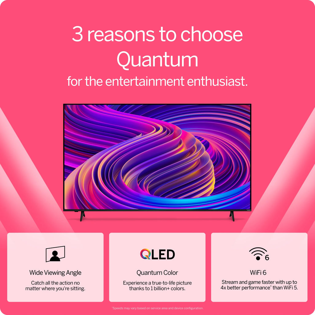 75" Class Quantum 4K QLED HDR Smart TV (M75Q6-L4)