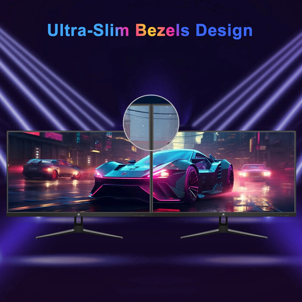 27 Inch 240Hz Gaming Monitor, FHD 1080P IPS Display, 1Ms MPRT, AMD Freesync, HDR Support, VESA Mount Compatible, Black