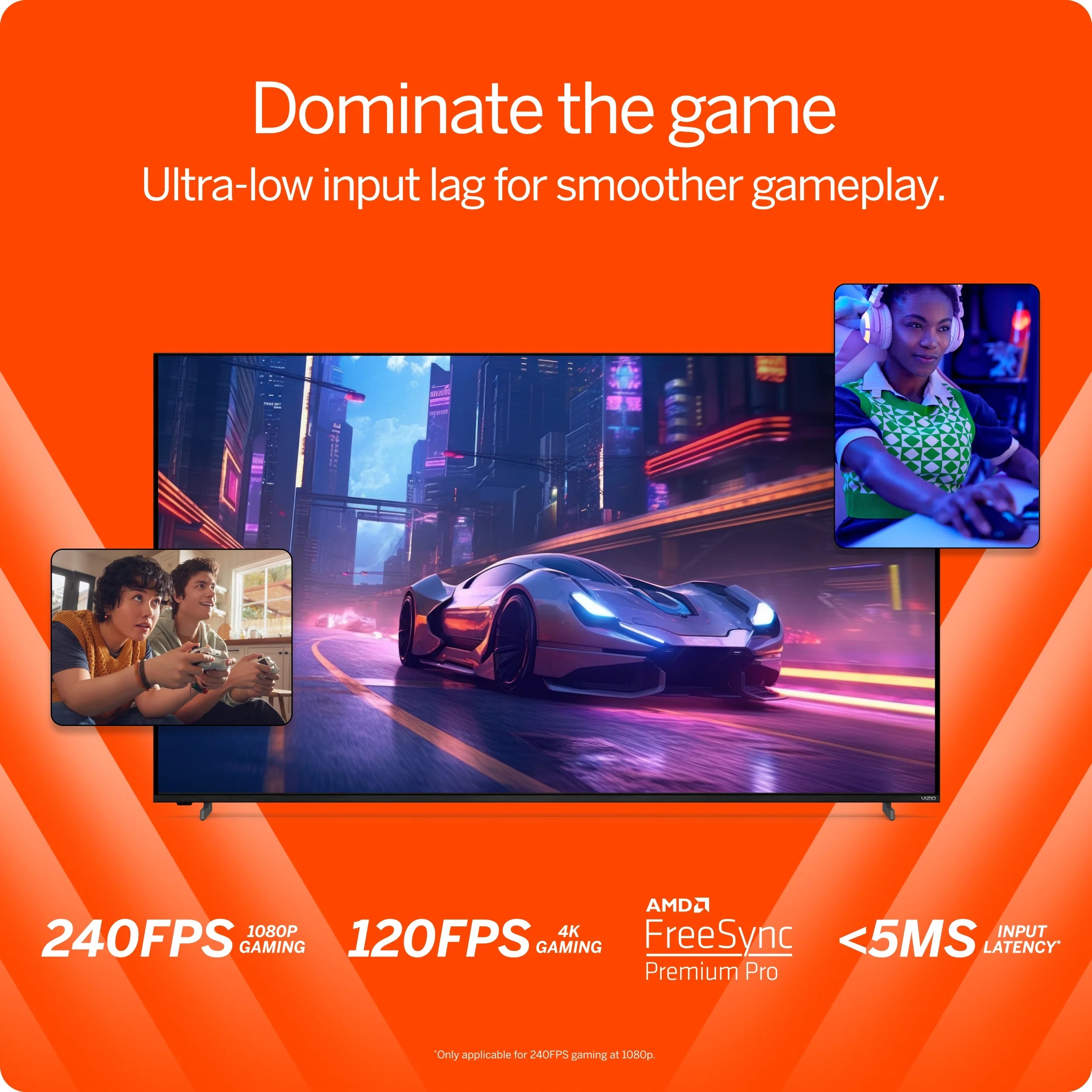 65" Class Quantum Pro 4K QLED HDR 120Hz Smart TV (VQP65C-84)