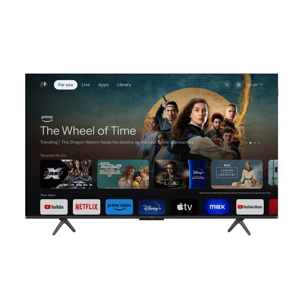 50” Class Q6 (50Q651G) 4K UHD HDR QLED Smart TV with Google TV (NEW 2024)