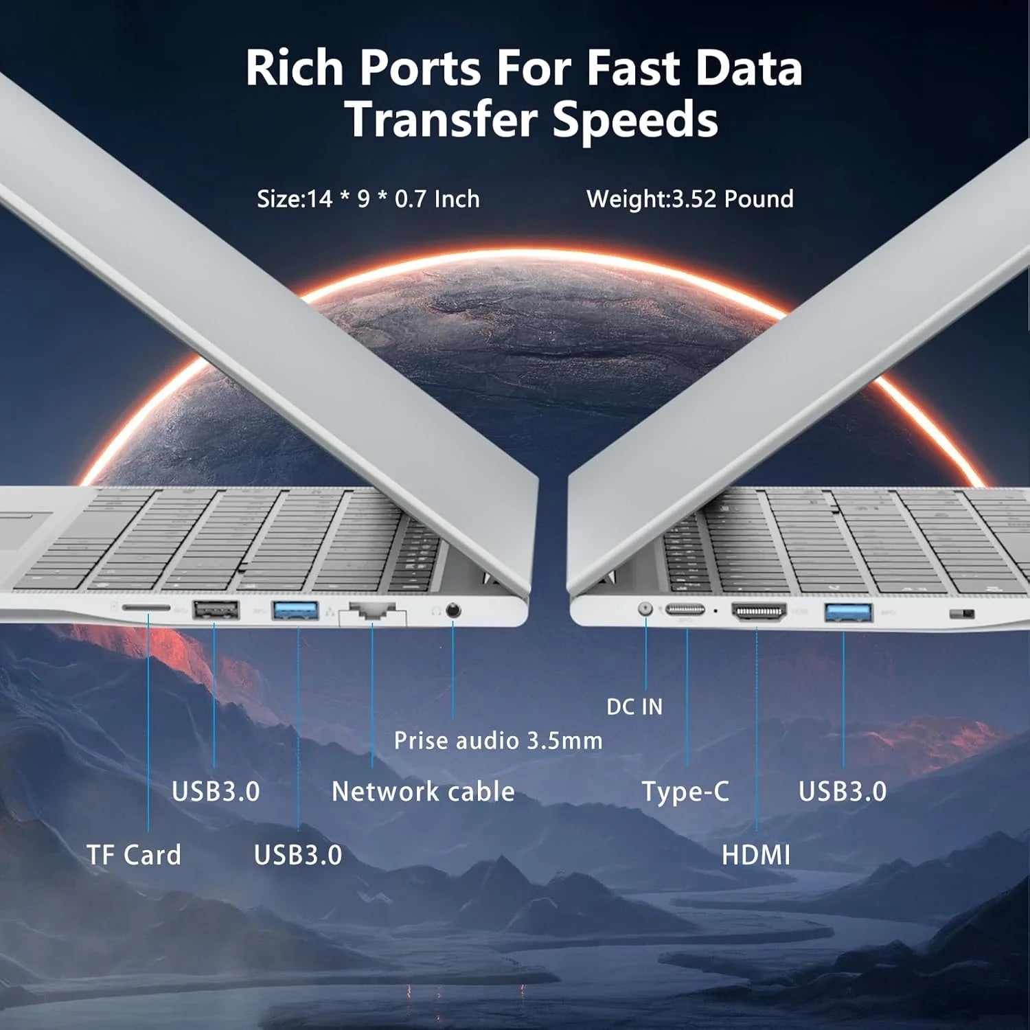 15.6 Inch Gaming Laptop, Core I7-1195G7, 32GB RAM 1TB SSD Computer, Iris Xe Graphics, Wifi 6E, Backlit Keyboard, Windows 11