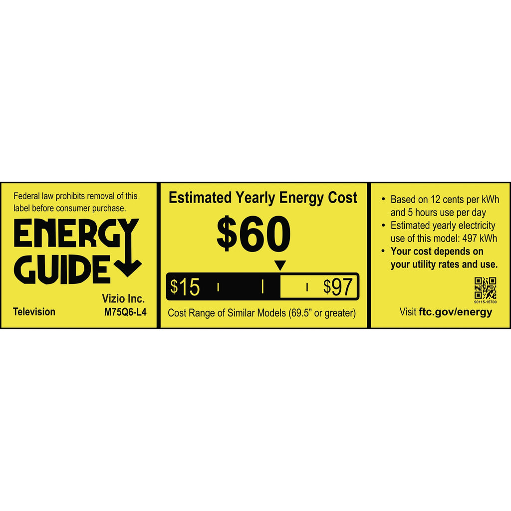 75" Class Quantum 4K QLED HDR Smart TV (M75Q6-L4)