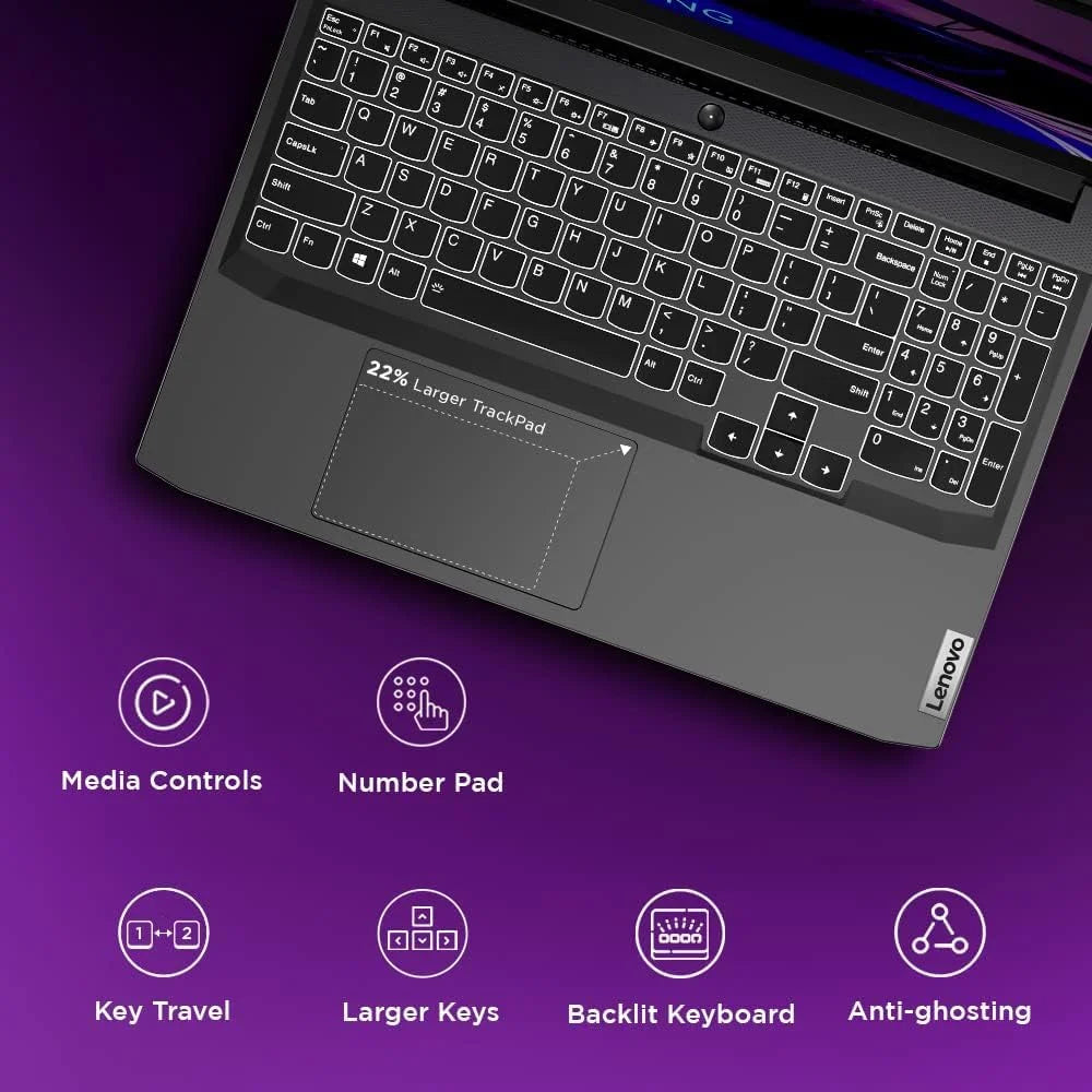 LOQ 15 Gaming Laptop - NVIDIA RTX 3050 - Intel Core I5-12450Hx Beat AMD Ryzen 7 4800H - 15.6" FHD Display 144Hz - 32GB RAM -2TB Pcie SSD -Backlit Keyboard - Windows 11 - G-SYNC