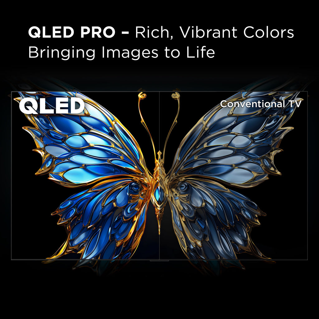 43” Class Q6 (43Q651G) 4K UHD HDR QLED Smart TV with Google TV (NEW 2024)