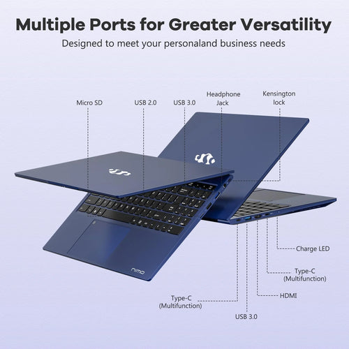 2025 Laptop, 15.6"FHD Display Business Gaming Laptop, 6-Cores AMD Ryzen 5 6600H (Beat I5-12450H, up to 4.5Ghz), 32GB DDR5, 2TB SSD, 100W Type-C, Wifi 5, Fingerprint, Backlit Keyboard, Windows 11